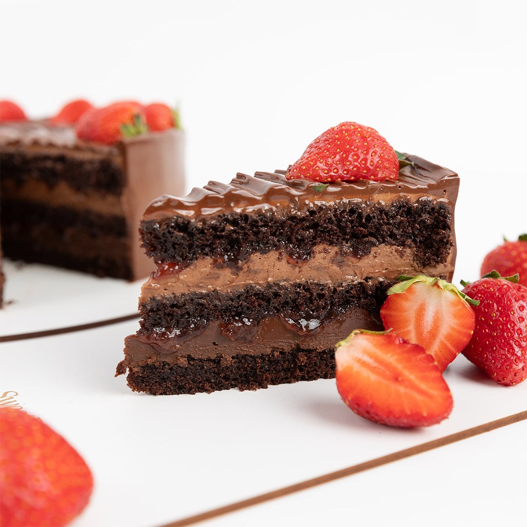 Chocolate y fresas (Sin lactosa)