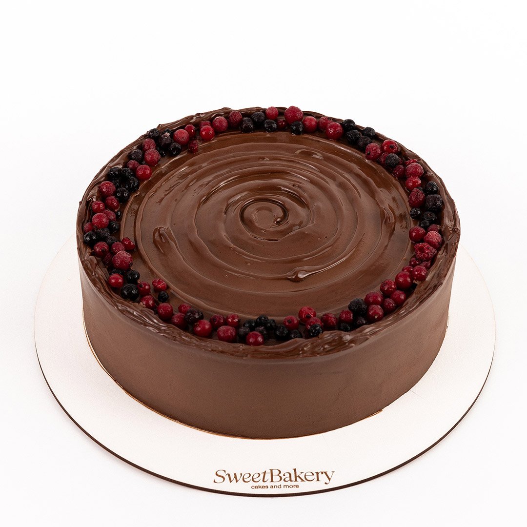Chocolate y frutos rojos (Sin lactosa)