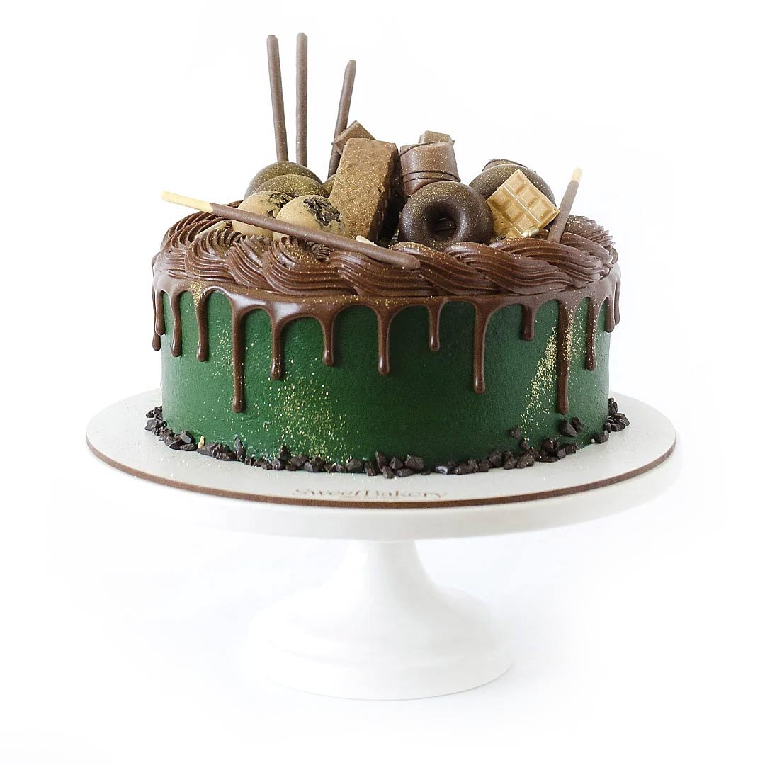 Sweet-bakery-Tarta-Drip-Corona-Chocolatinas