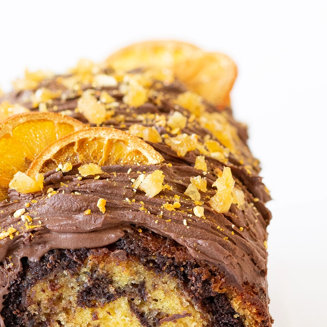 Bizcocho de Chocolate y Naranja